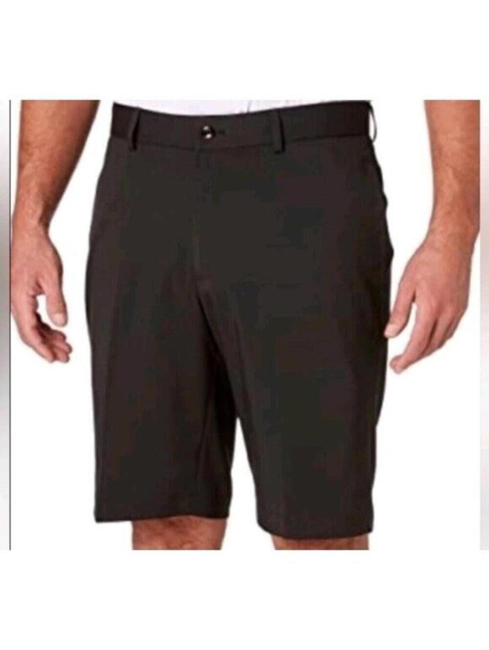 Slazenger Men's Golf Shorts Pockets Black Size W38